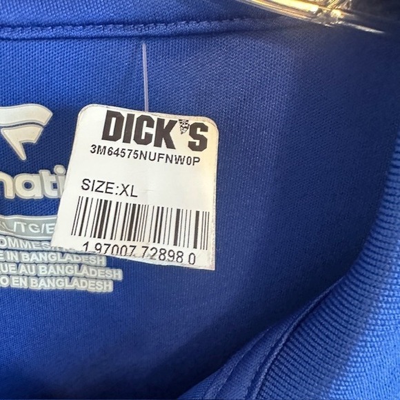 NWT Fanatics Branded Men's Florida Gators Blue Left Side Block Polo Shirt XL - Picture 5 of 9